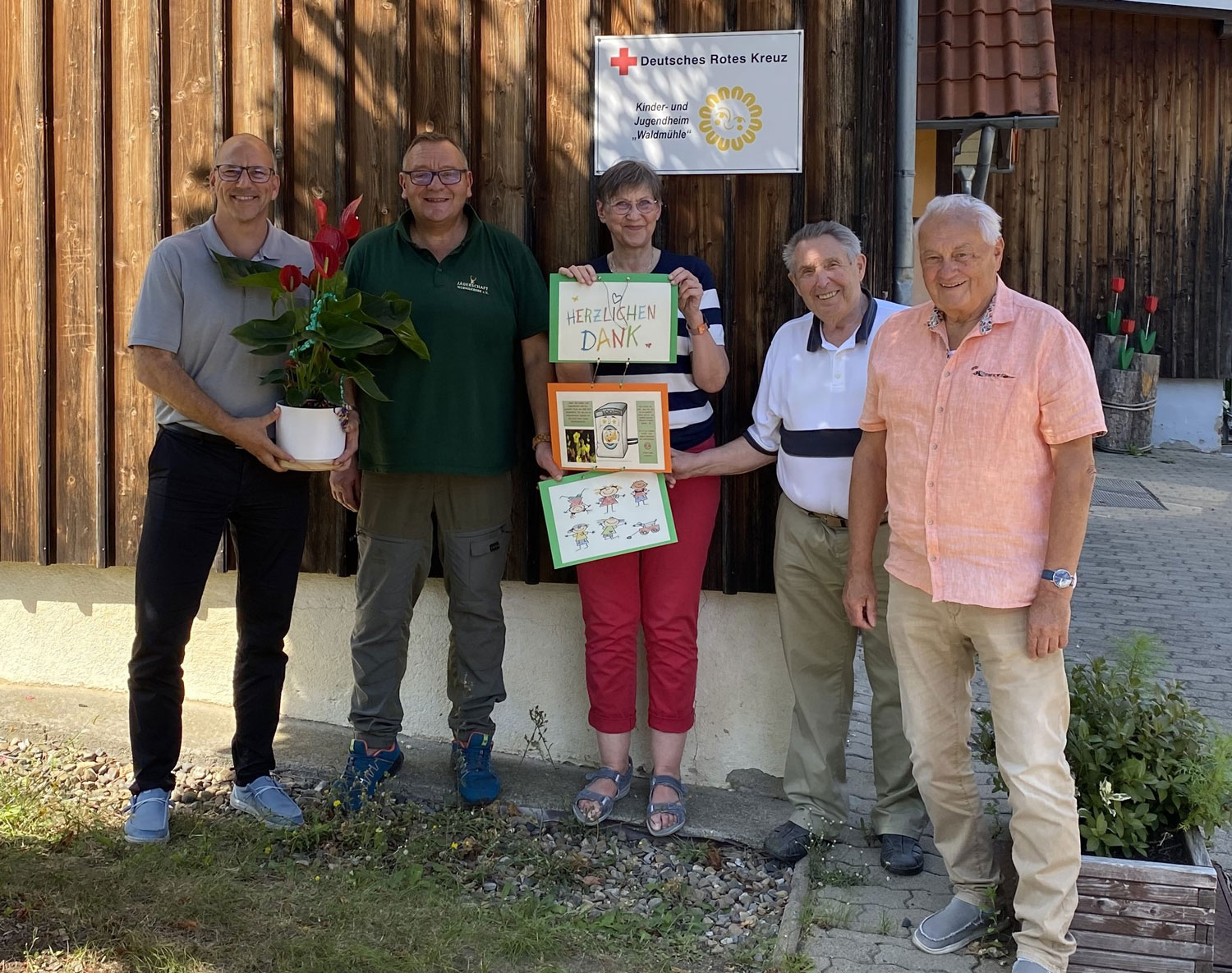 Spendenübergabe an das DRK-Kinderheim „Waldmühle“ in Wernigerode