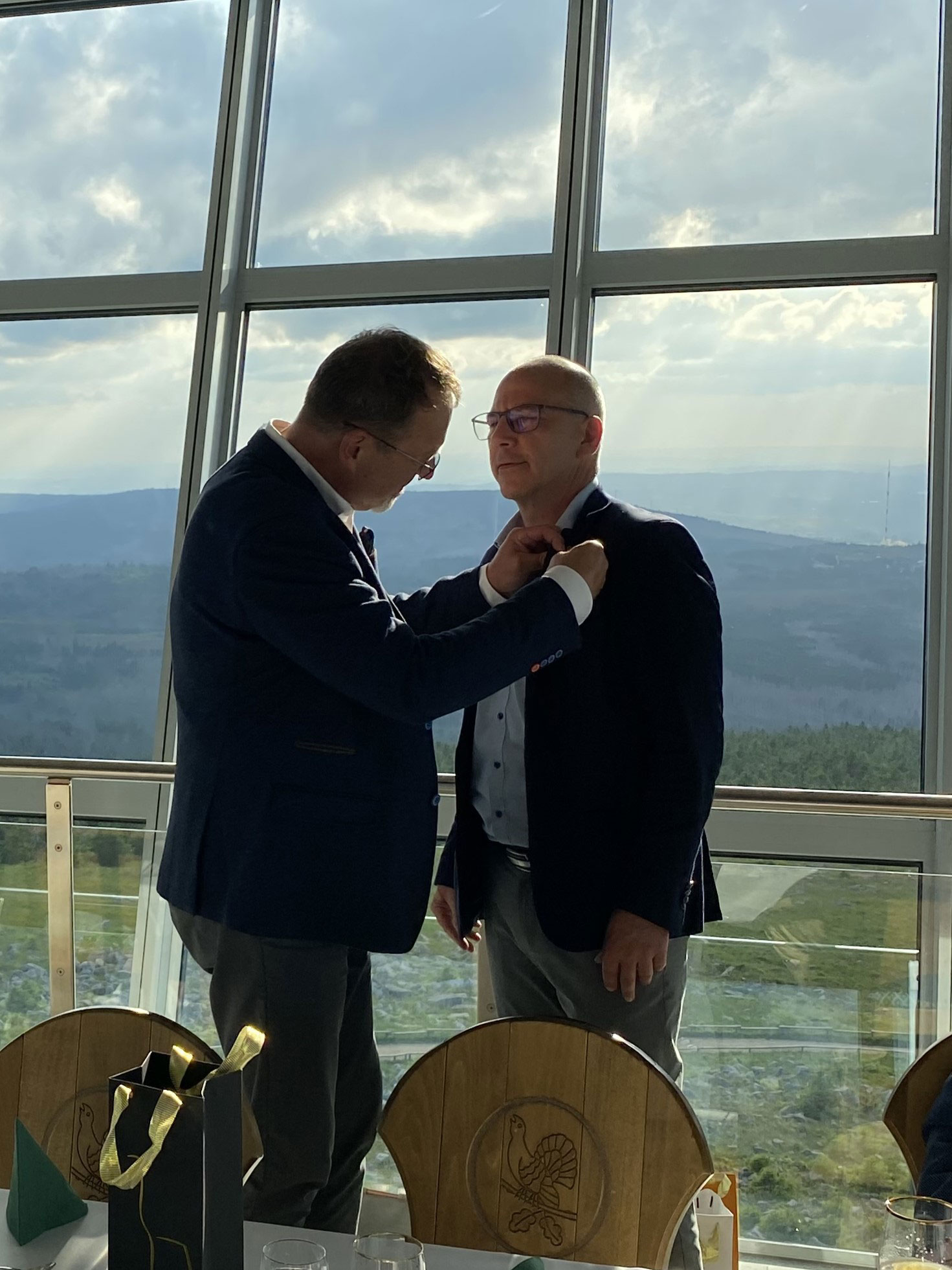 Ämterübergabe auf dem Brocken